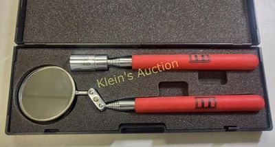 LED magnetic picku & mirror set aircraft automotiv. as seen in ATS New in the case extension 
