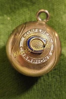 1960 gold filled conference champions basketball charmfrom estate 4.9 grams see pics