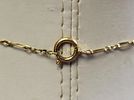 14K rose gold pendant necklace aquamarine & diamonds
1930 art deco rare shield cut aquamarine Image - 2