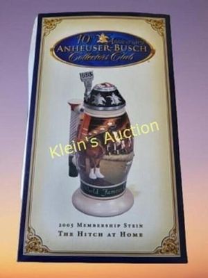 anheuser busch CB31 Clydesdale beer stein 2005 org. anheuser busch CB31 Clydesdale beer stein 