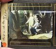 lot of 5 antique glass magic lantern slides. temptation, life of st paul, Christian luke 24:51 Image - 2