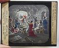 lot of 5 antique glass magic lantern slides. temptation, life of st paul, Christian luke 24:51 Image - 3