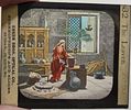 lot of 5 antique glass magic lantern slides. temptation, life of st paul, Christian luke 24:51 Image - 6
