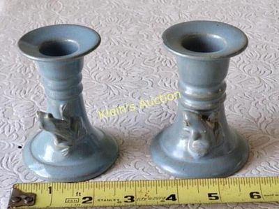 1960s Carved Frog Mid Century Modern Candlesticks. 3 14" tall lot of 2 Vintage 1960s Carved Frog 
