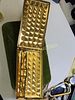 rare elgin American case nice! engine turned inside,great engine turned detailing works good 3" Image - 2