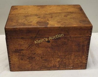 antique wooden apothecary box Custom dovetailed. 9" x 14" x 9 1/2" gorgeous custom apothecary 