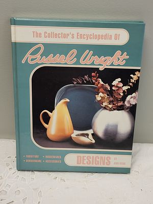 Russell wright collector book by Ann Kerr. 11" x 9" book 1990 and 189 pgs see pics