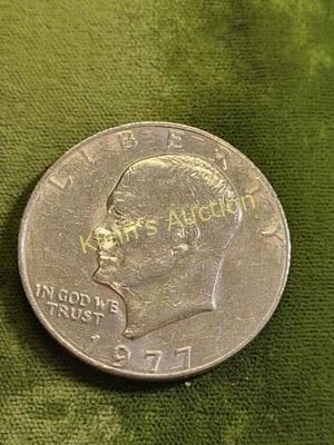 1997 eisenhower dollar us coin. very nice us coin seepics
