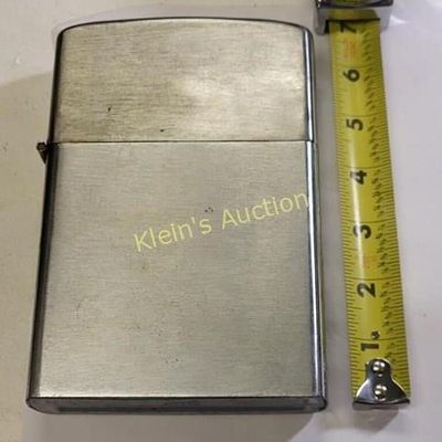 1960's giant windproof lighter 6 1/4" by atc. zippo style functional wind proof camping light 4 