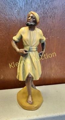 ANRI Ulrich bernardi camel guide wood carving. with original box 79770/27C original sticker on 