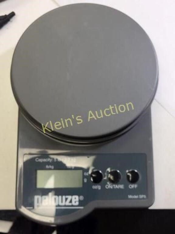 Lot 5449 – palouze electronic scale postal or jeweler