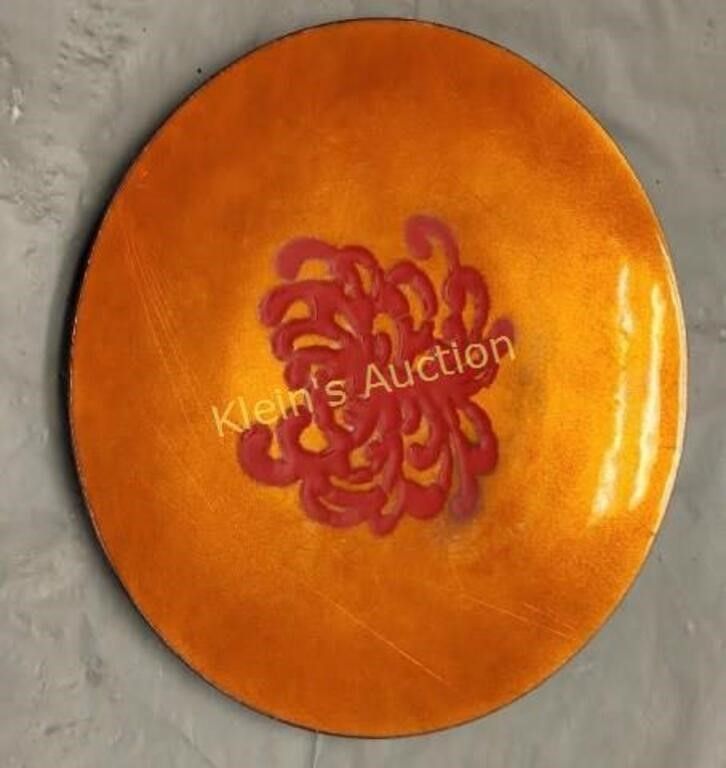 Lot 5463 – Mid century enamel on copper by Anne M Davidson