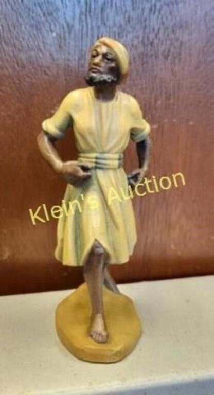 Lot 5484 – ANRI Ulrich bernardi camel guide wood carving