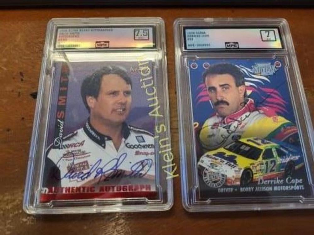 Lot 5499 – autographed graded collectible cards 2 x the bid