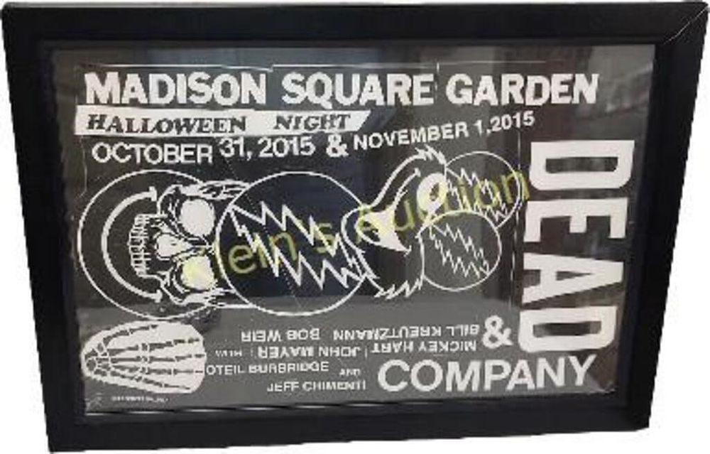 Lot 6518 – rare Dead & Co Concert Poster signed 18/100