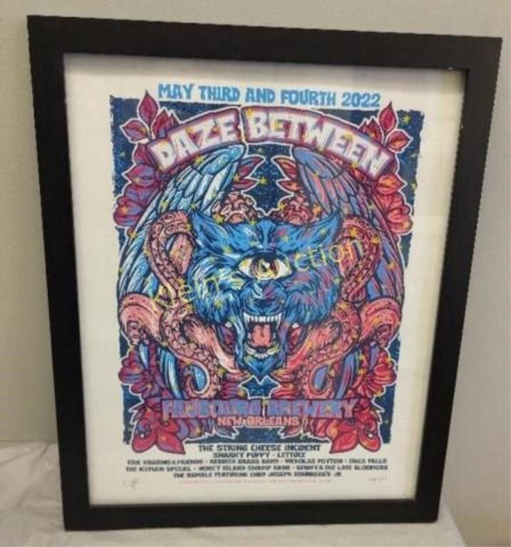 Lot 6519 – rare daze between new Orleans 2022 Poster