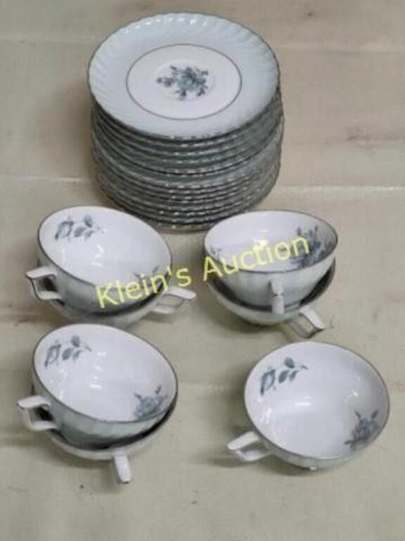 Lot 6365 – royal tettau dawn rose Germany china 22pcs