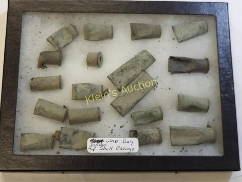 Lot 6554 – nice antique Indian War Dug Bullets