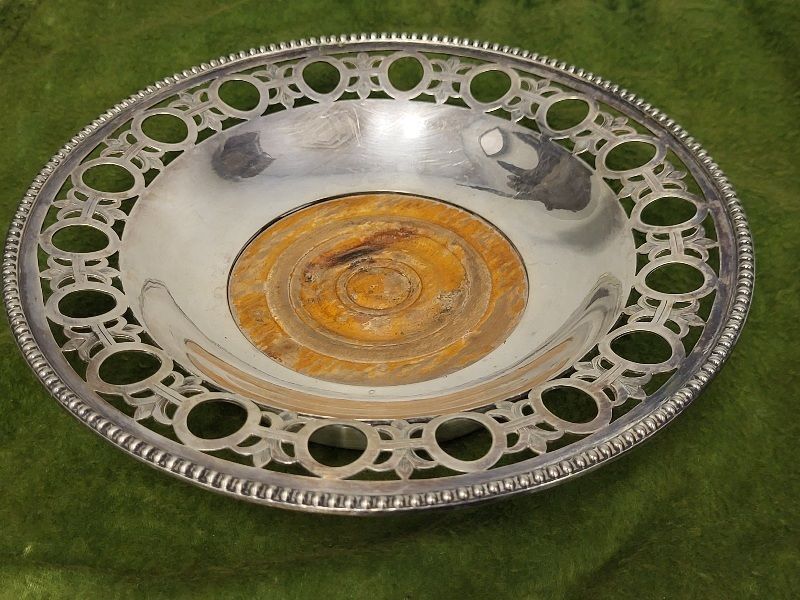 Lot 6561 – HE & co silverplated wine or champagne stand