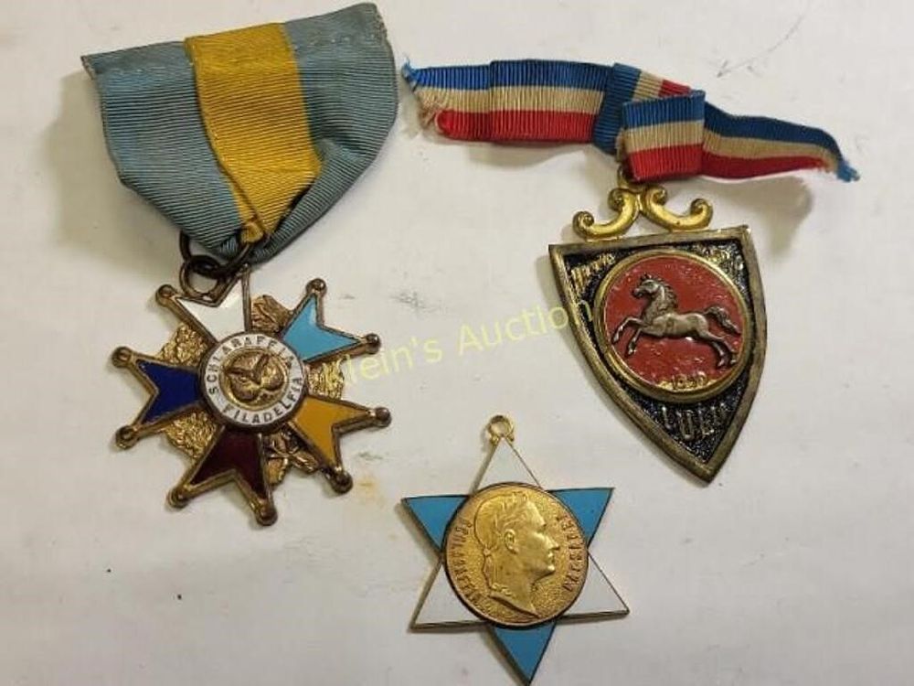 Lot 6602 – German medals, enameled++