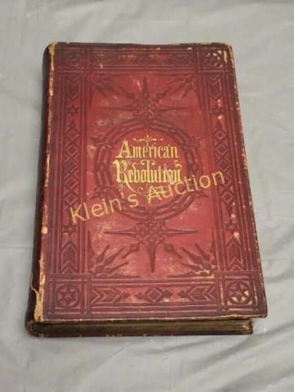 Lot 6592 – 1859 American Revolution first edition hardcover
