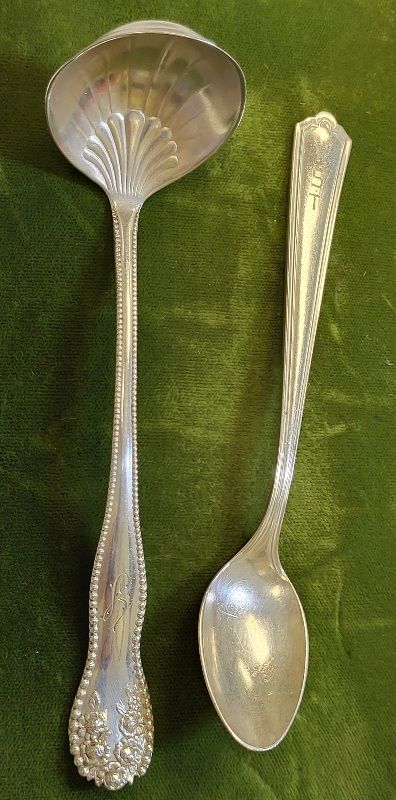 Lot 6735 – Gorham Lancaster sterling mayonnaise & Webster 2xbid