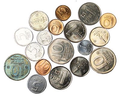 ישראל מטבעות. 18 יח. UNC