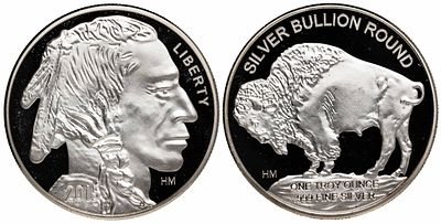 USA Silver Round 2015. Replica Coin