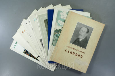 14 каталогов выставок, тир. 500-2500 экз., издательские обложки, 1956-1986 гг.:. 1) [Тир. 700 