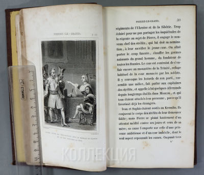 [1852, гравюры] Петр Великий. Автор: Ж.-Н. Дюбуа. Профессор университета, автор большого 