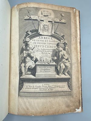 [55 гравюр, 1663] Краткое изложение жизни и страстей нашего Спасителя Иисуса Христа. Вторая 