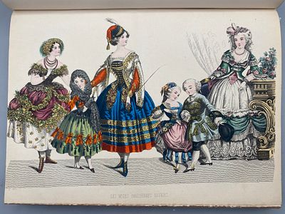 [50 Цветн.литогр., Гравюра с Александром II] 2 Подшивки. Всеобщая модная газета. Журнал для 