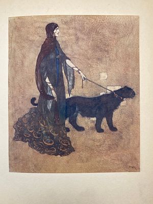 [Худ. Э.Дюлак] Арабские ночи. Рассказ из «Тысячи и одной ночи» с 50 цветными иллюстрациями 