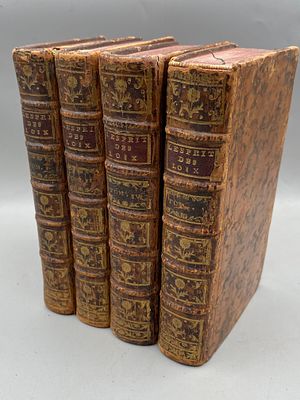 [Влият.труд, 1757, Карты] О духе законов, т. I-IV, 
Автор: Шарль Луи де Монтескьё 