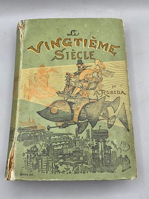 [Ретрофутуризм] Двадцатый век — Альберт Робида
ок. 1883 г. [Le Vingtième Siècle], состояние: 