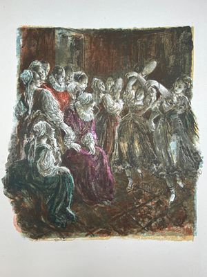 [Экз.с автогр.художн., Литографии] Цыганка из Мадрида. Мигель де Сервантес Сааведра
[La 