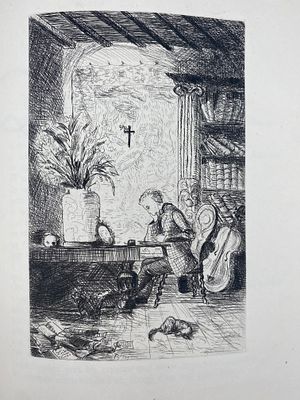 [Гравюры] Райнер Мария Рильке — «Поэзия»
(перевод Мориса Беца, гравюры Филиппа Жюльяна) 