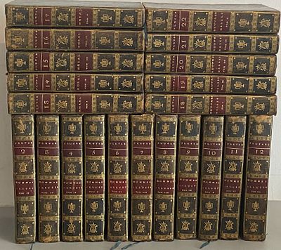 [1786, Гравюры] Плутарх — «Жизнеописания знаменитых мужей», т.II-XXII, 
Plutarque — Les vies 