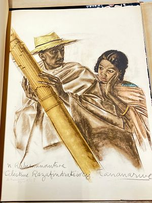 [Редкость] Альбом Александра Яковлева (Alexandre Iacovleff) 
«Рисунки и картины Африки» 