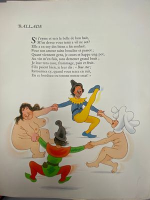 Либертина муза. Антология сатирических поэтов» с акварельными иллюстрациями Альбера Дюбуа 