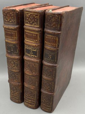 [1786, Гравюры] Химический анализ и согласование трёх царств, т.I-III, 
Автор: М. Саж 