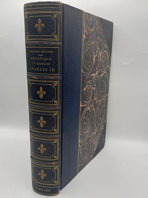 [Первое изд., Перепл. Carayon., Гравюры] Хроника царствования Карла IX
Автор: Проспер Мериме 