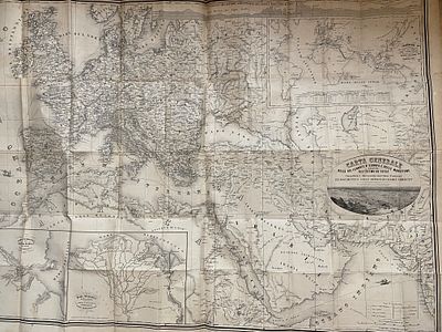 [Карта] «Суэцкий перешеек» — Чезаре Вимеркато
Год издания: 1865
[ L’Isthme de Suez], состояние: 