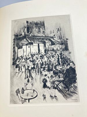 [Библиоф.изд., 22 офорта] Пьер Лагаш — Народные настроения Парижа
Год издания: 1944
[Ambiances 