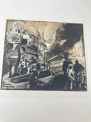 [Библиофил.изд.] Мы дерёмся на море — Поль Шак, Сюита, экз. №77, 
[Paul Chack — On se bat sur 