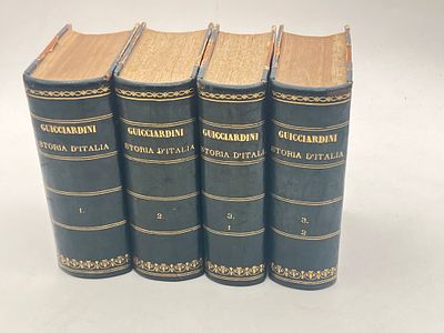 [Научная история] История Италии — Франческо Гвиччардини (1851), т.I-IV, 
[Storia d’Italia — 