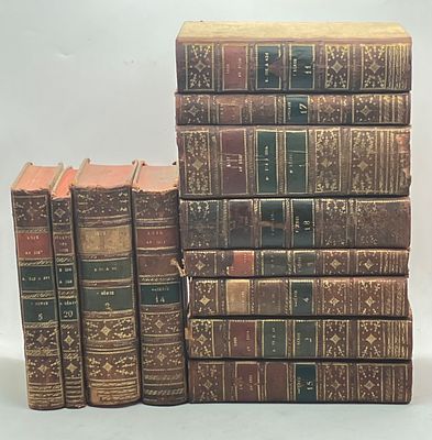 [Нач. XIXв.] Бюллетень законов Королевства Франции, разрозненные тома в 12 кн., 
[Bulletin des 