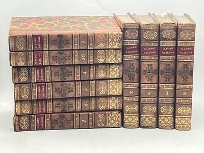 [Гравюры Д.Ходовецкого] Кларисса Харлоу, т.I-X, 
Ричардсон, Сэмюэл (Samuel Richardson)
1785 