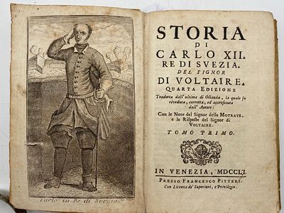 [1751] История Карла XII, короля Швеции — Вольтер
[Storia di Carlo XII, Re di Svezia, del 