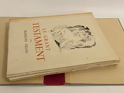 [Эротика, Библиоф.изд.] Франсуа Вийон — &laquo;Большое завещание&raquo;, экз. № 78, 1948
[Le Grant 